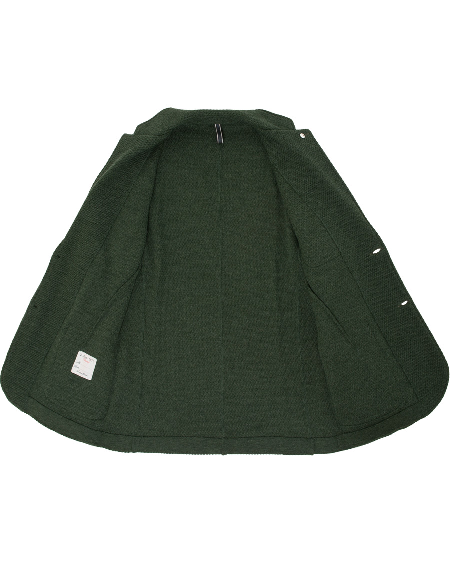 Herr | Kavajer | L.B.M. 1911 | Knitted Cardigan Blazer Green