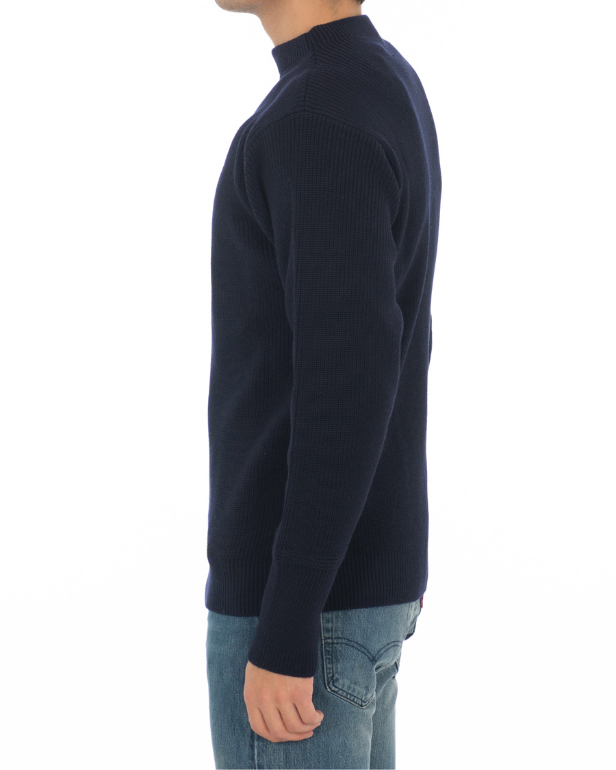 Herr | Tröjor | Andersen-Andersen | Sailor Crewneck Navy Blue