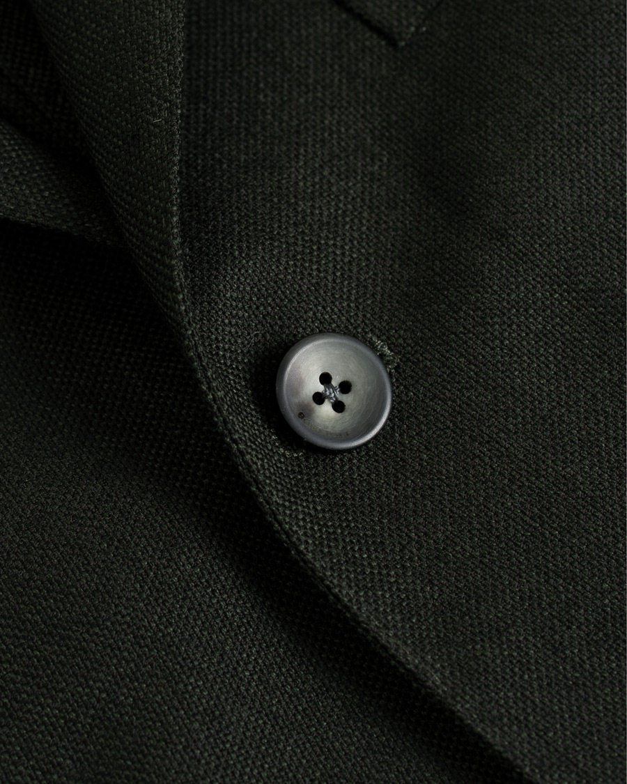 Herr | Kavajer | Boglioli | K Jacket Wool Hopsack Blazer Dark Green