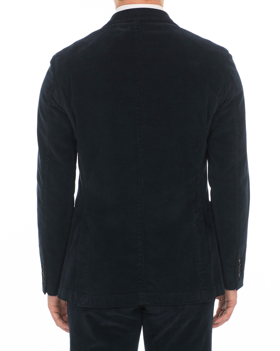 Herr | Kostymer | Boglioli | K Jacket Patch Pocket Corduroy Suit Navy