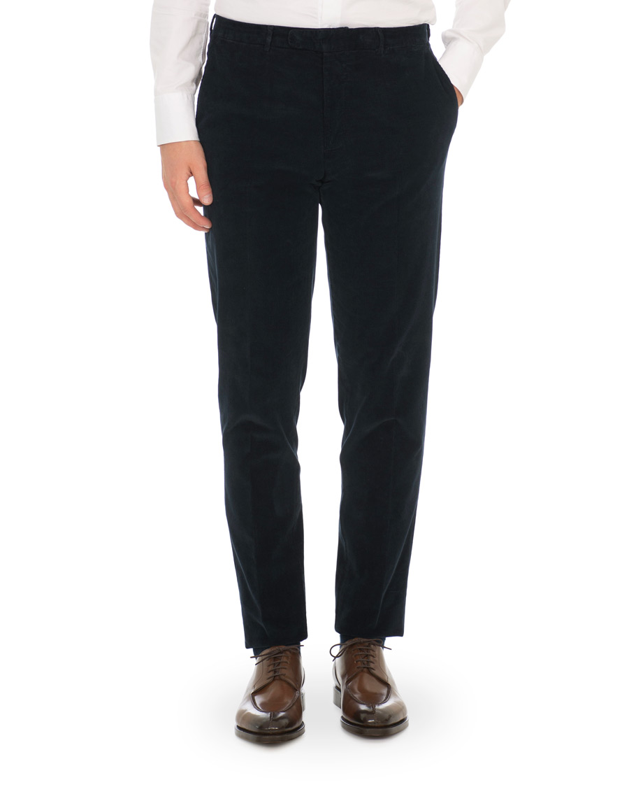 Herr | Kostymer | Boglioli | K Jacket Patch Pocket Corduroy Suit Navy