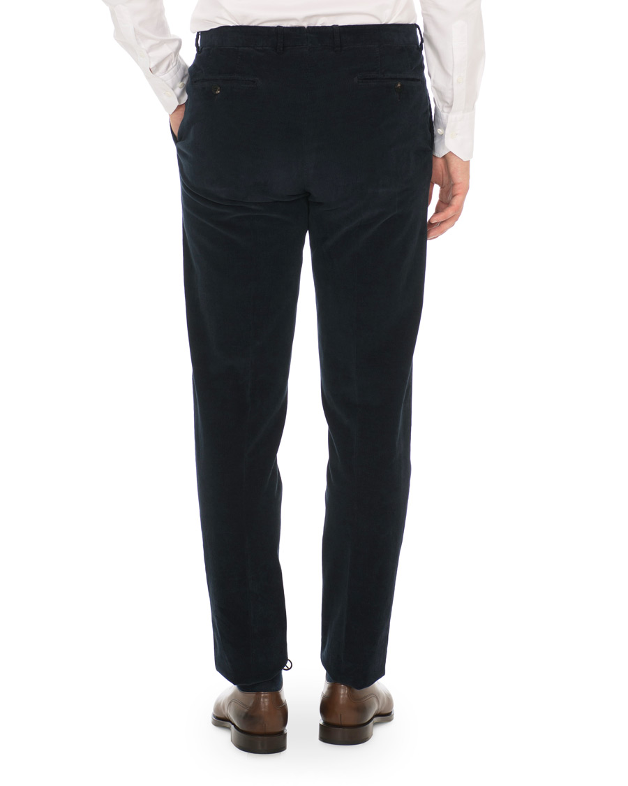 Herr | Kostymer | Boglioli | K Jacket Patch Pocket Corduroy Suit Navy