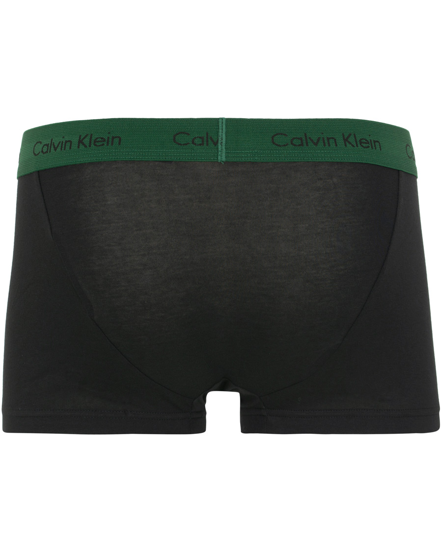 Herr | Underkläder | Calvin Klein | Cotton Stretch 3-Pack Low Rise Trunk Red/Green/Blue