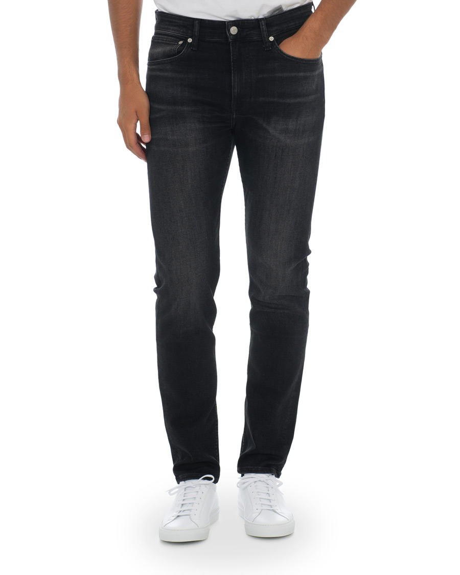 Herr | Jeans | Calvin Klein Jeans | Slim Tapered Jeans Washed Black