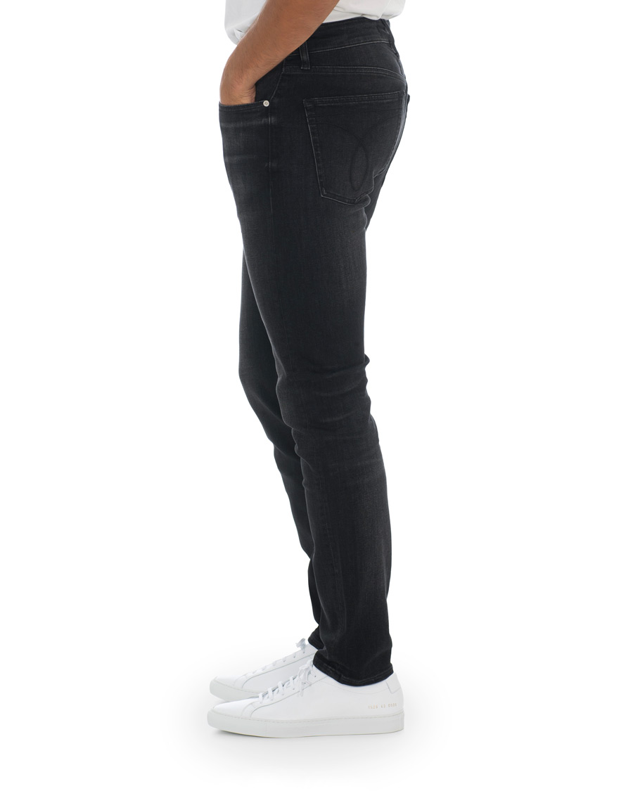 Herr | Jeans | Calvin Klein Jeans | Slim Tapered Jeans Washed Black