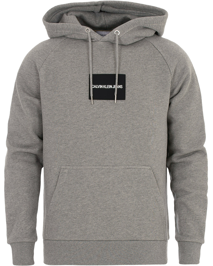 Herr | Tröjor | Calvin Klein Jeans | Colour Block Hoodie Grey