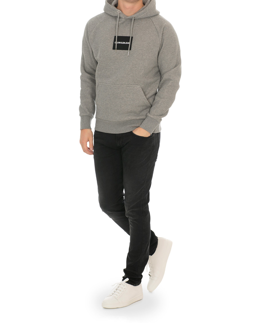 Herr | Tröjor | Calvin Klein Jeans | Colour Block Hoodie Grey