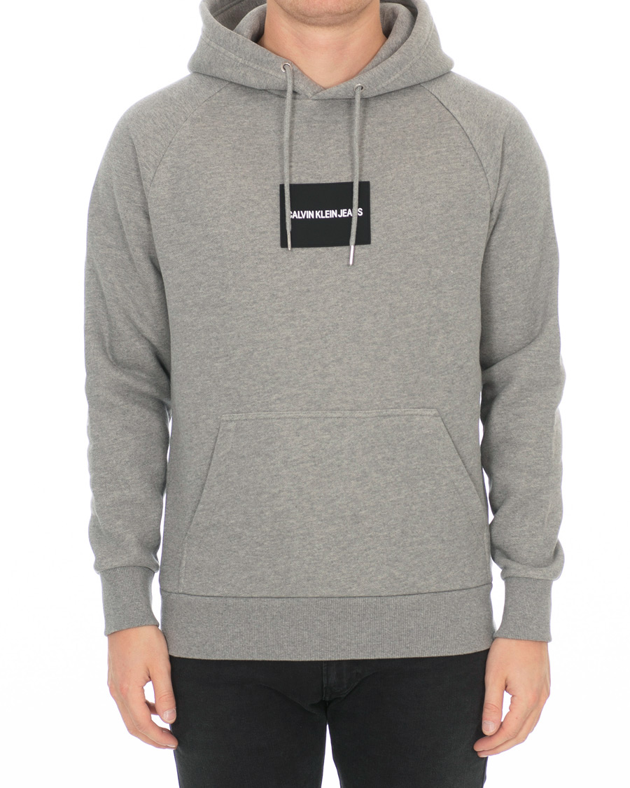 Herr | Tröjor | Calvin Klein Jeans | Colour Block Hoodie Grey