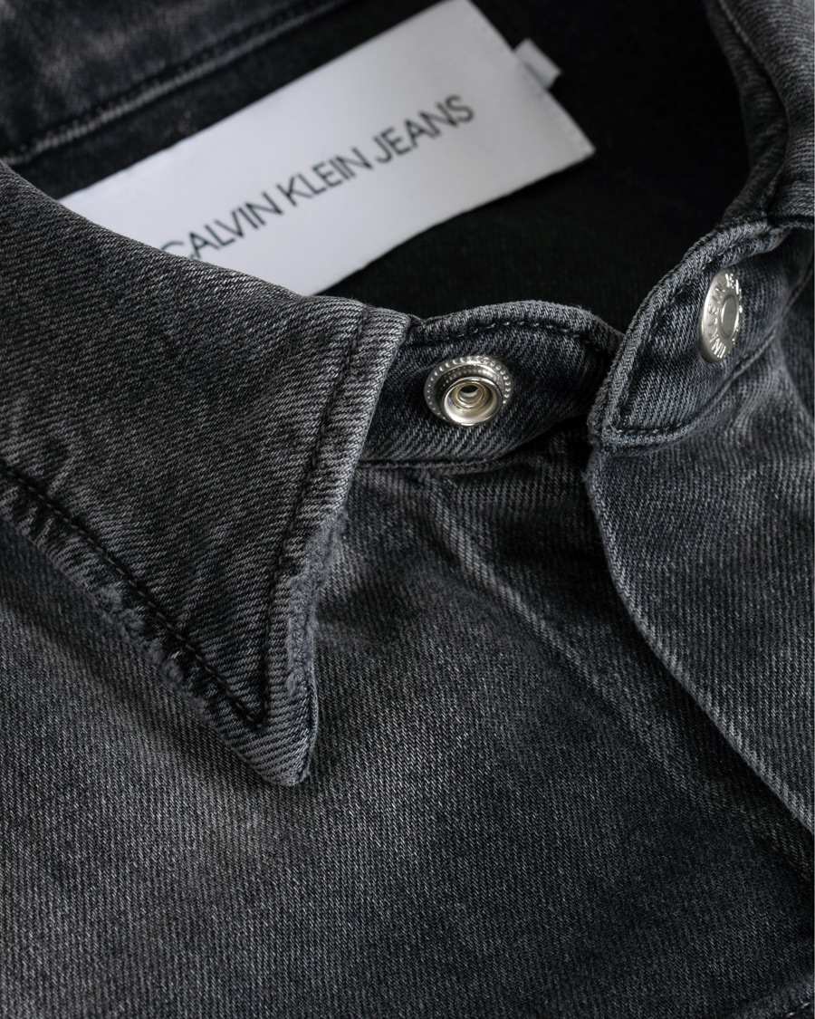 Herr | Jackor | Calvin Klein Jeans | Foundation Denim Jacket Washed Black