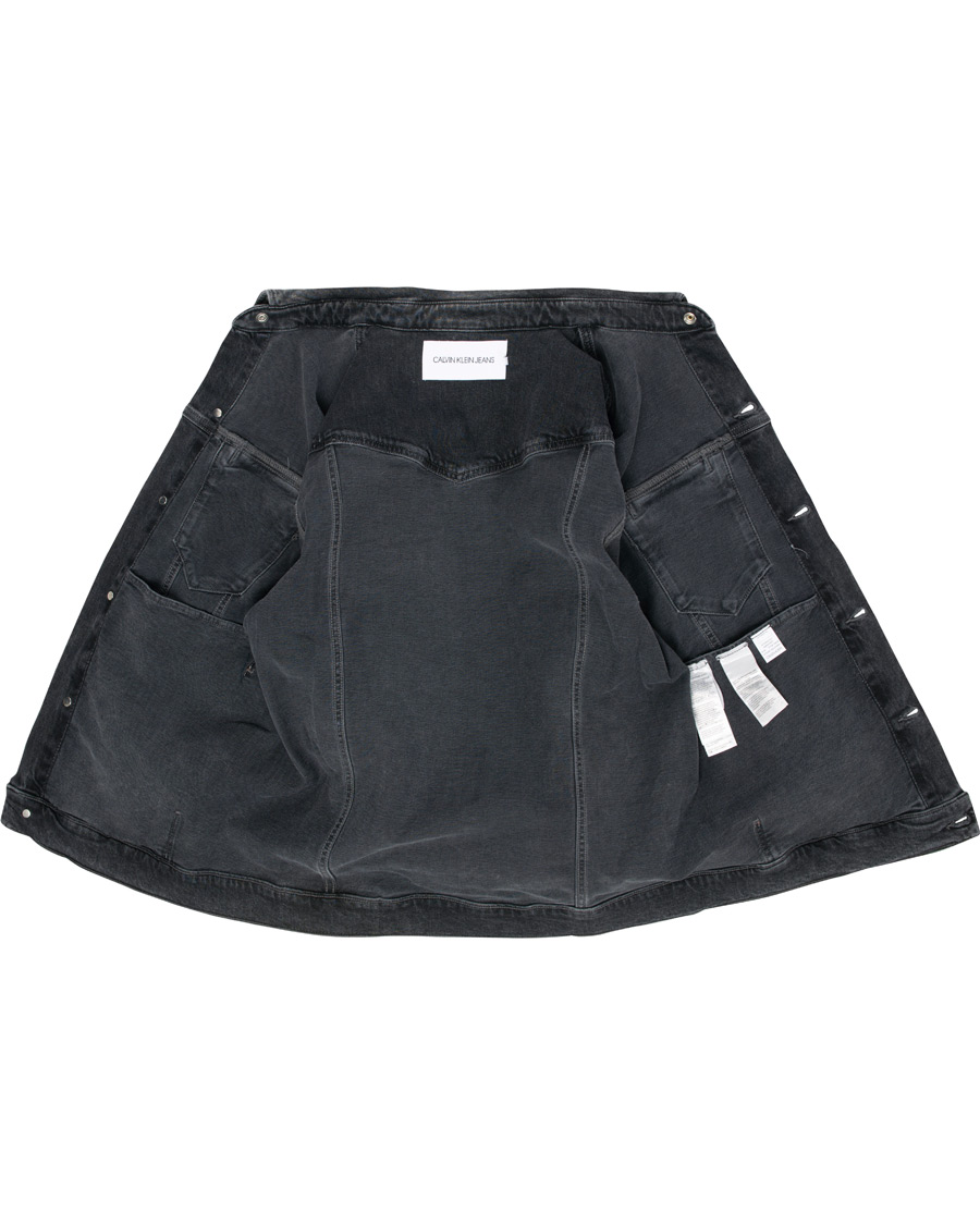 Herr | Jackor | Calvin Klein Jeans | Foundation Denim Jacket Washed Black