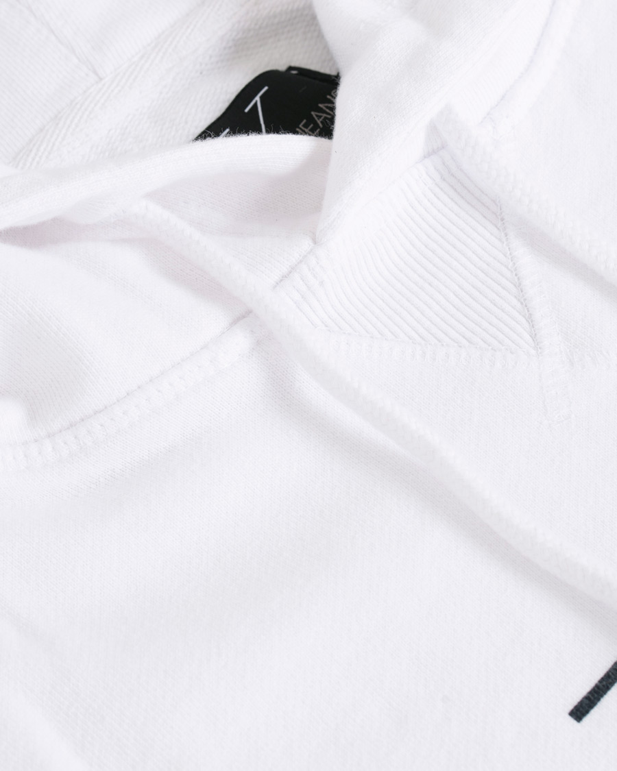 Herr | Tröjor | Calvin Klein Jeans | Washed Monogram Hoodie White