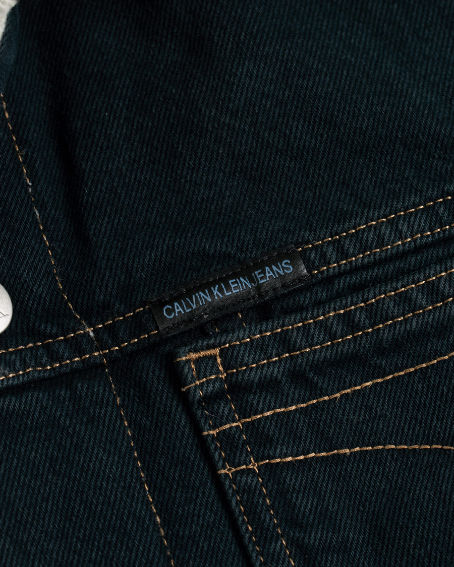 Herr | Jackor | Calvin Klein Jeans | Iconic Omega Sherpa Denim Jacket Black