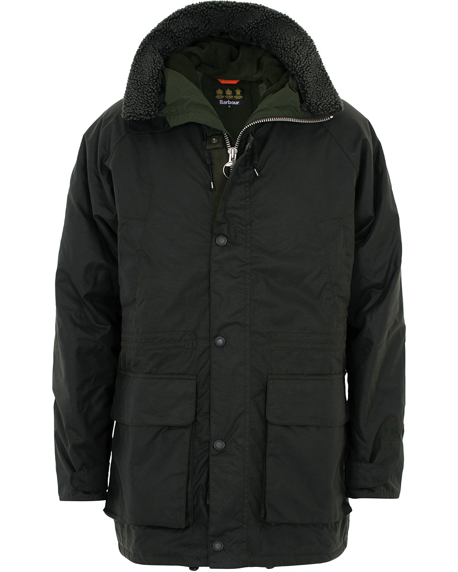 Herr | Jackor | Barbour Lifestyle | Fenton Wax Jacket Sage