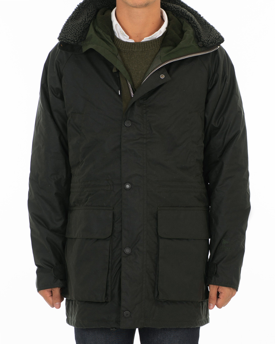 Herr | Jackor | Barbour Lifestyle | Fenton Wax Jacket Sage