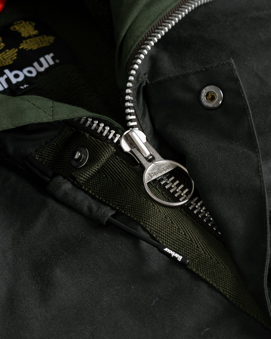 Herr | Jackor | Barbour Lifestyle | Fenton Wax Jacket Sage