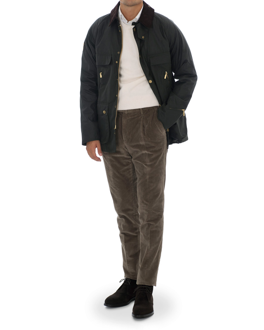 Herr | Jackor | Barbour Lifestyle | 125 Re-Engineered Bedale Wax Jacket Sage
