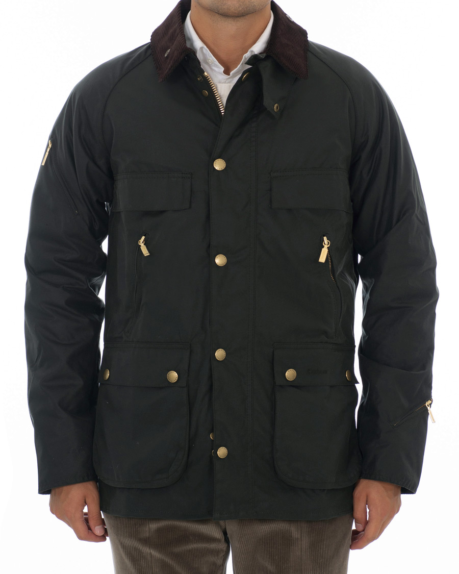 Herr | Jackor | Barbour Lifestyle | 125 Re-Engineered Bedale Wax Jacket Sage