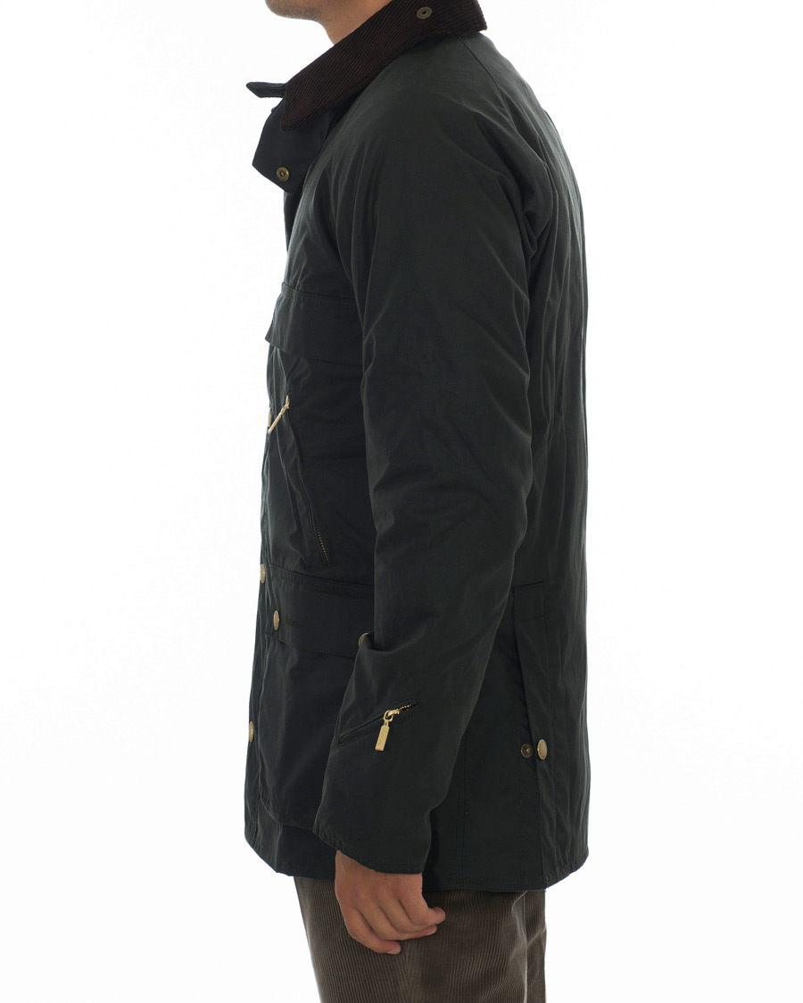 Herr | Jackor | Barbour Lifestyle | 125 Re-Engineered Bedale Wax Jacket Sage