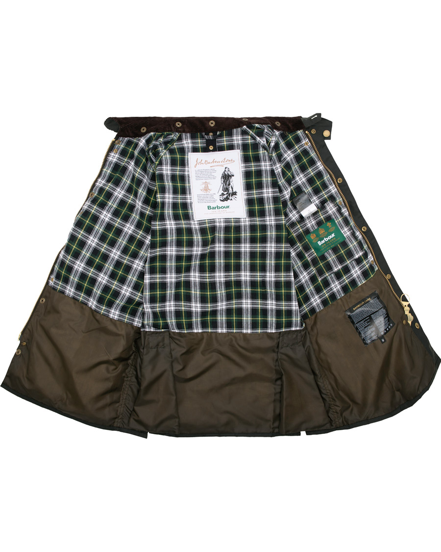 Herr | Jackor | Barbour Lifestyle | 125 Re-Engineered Bedale Wax Jacket Sage