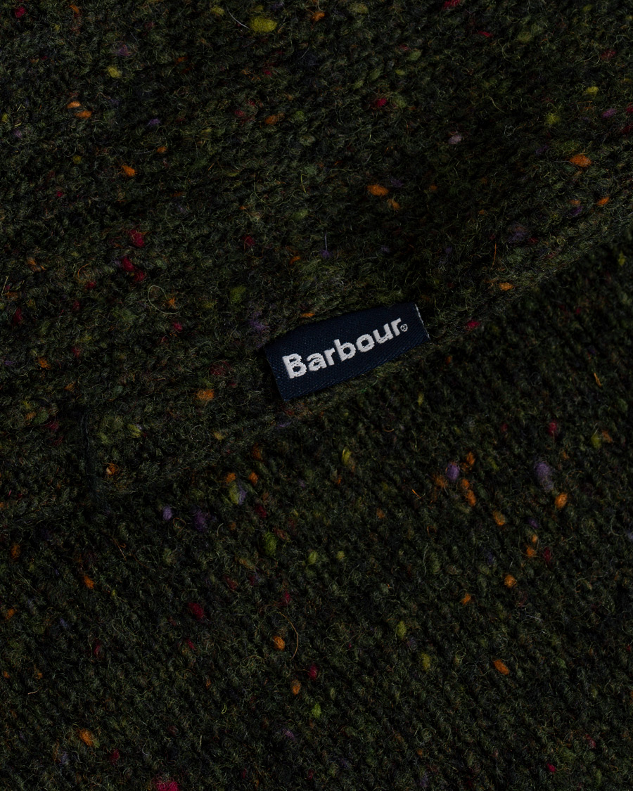 Herr | Tröjor | Barbour Lifestyle | Netherton Donegal Crew Forest Green