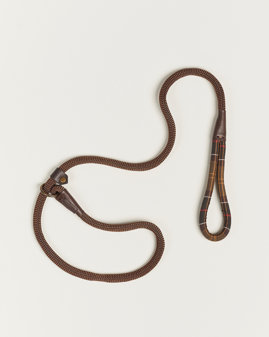 Herr | Barbour International Tartan Trim Dog Slip Lead Classic | Barbour International | Tartan Trim Dog Slip Lead Classic