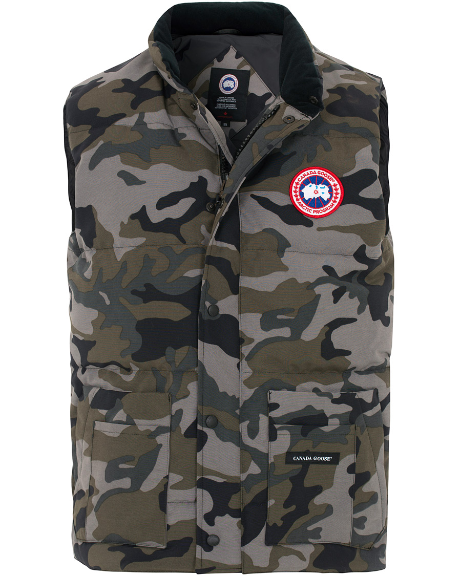 Herr | Jackor | Canada Goose | Freestyle Crew Vest Coastal Grey Camo