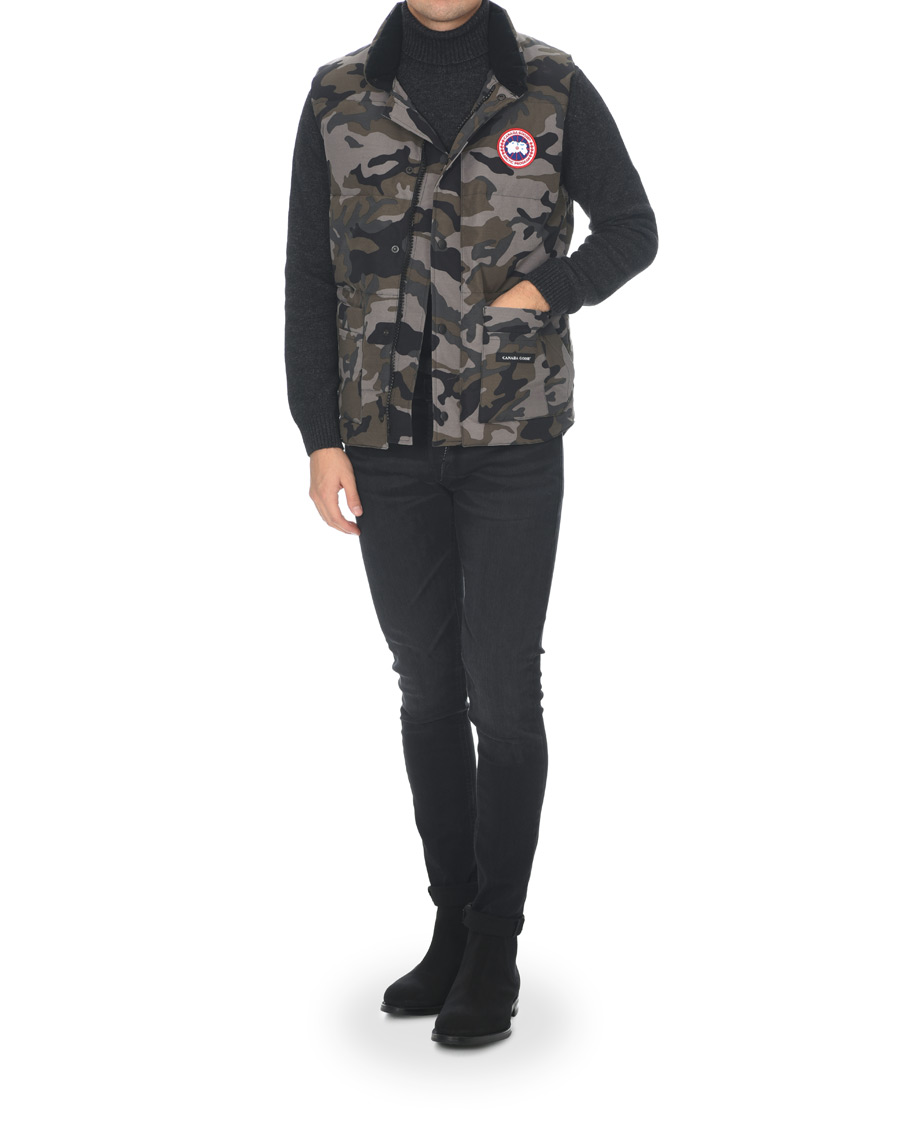 Herr | Jackor | Canada Goose | Freestyle Crew Vest Coastal Grey Camo