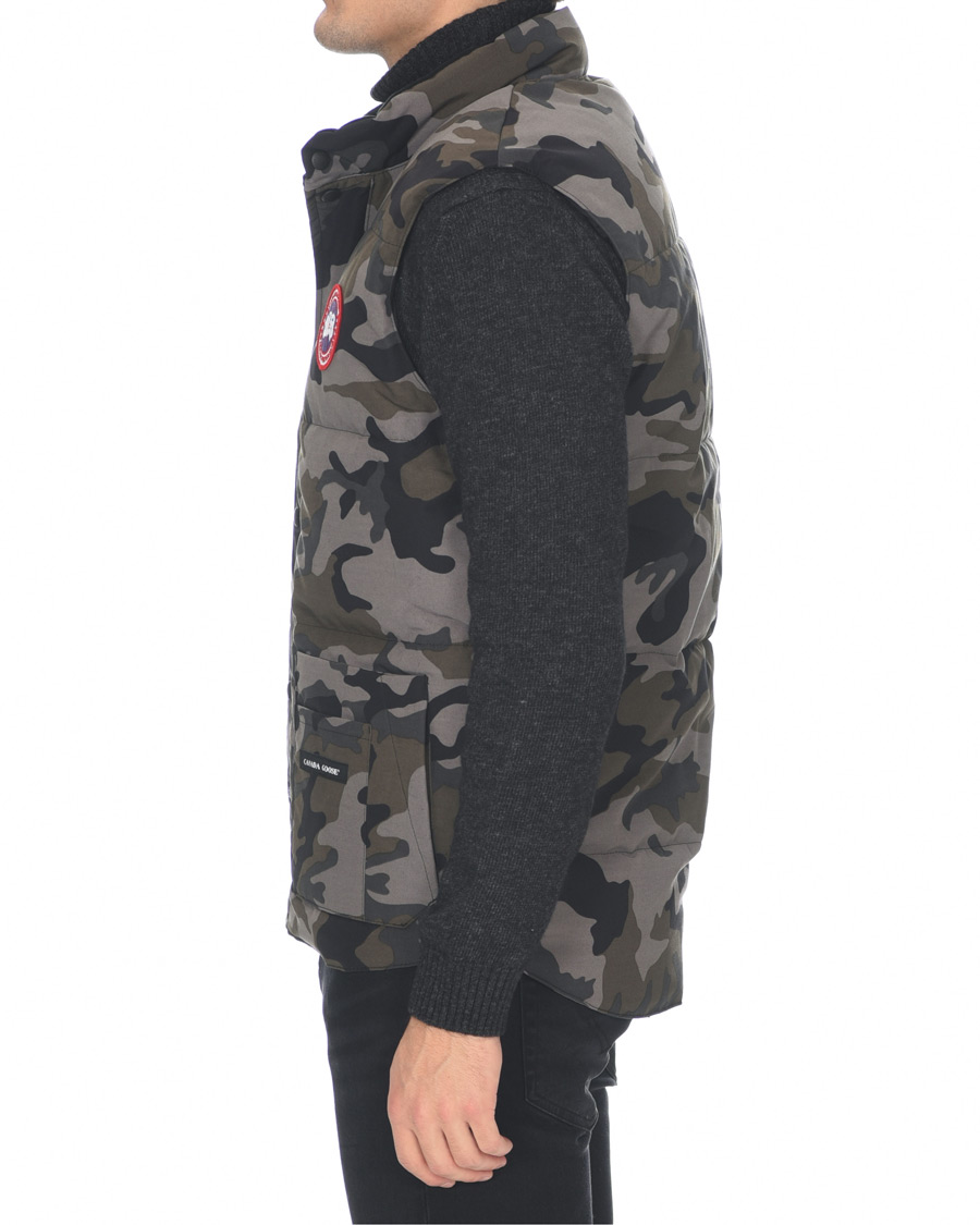 Herr | Jackor | Canada Goose | Freestyle Crew Vest Coastal Grey Camo