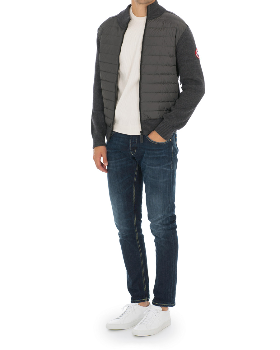Herr | Jackor | Canada Goose | Hybridge Knit Jacket Iron Grey