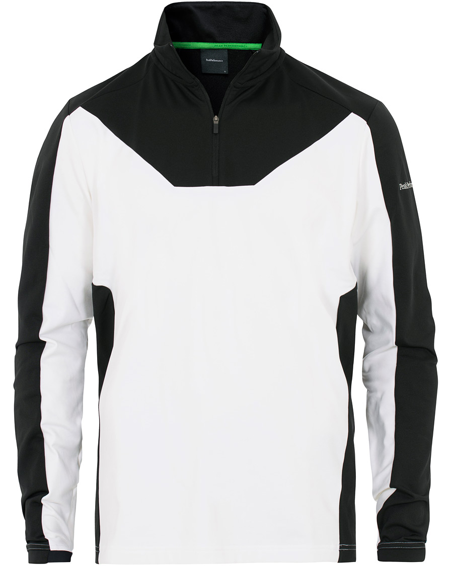 Herr | Tröjor | Peak Performance | Ace Mid Half Zip White