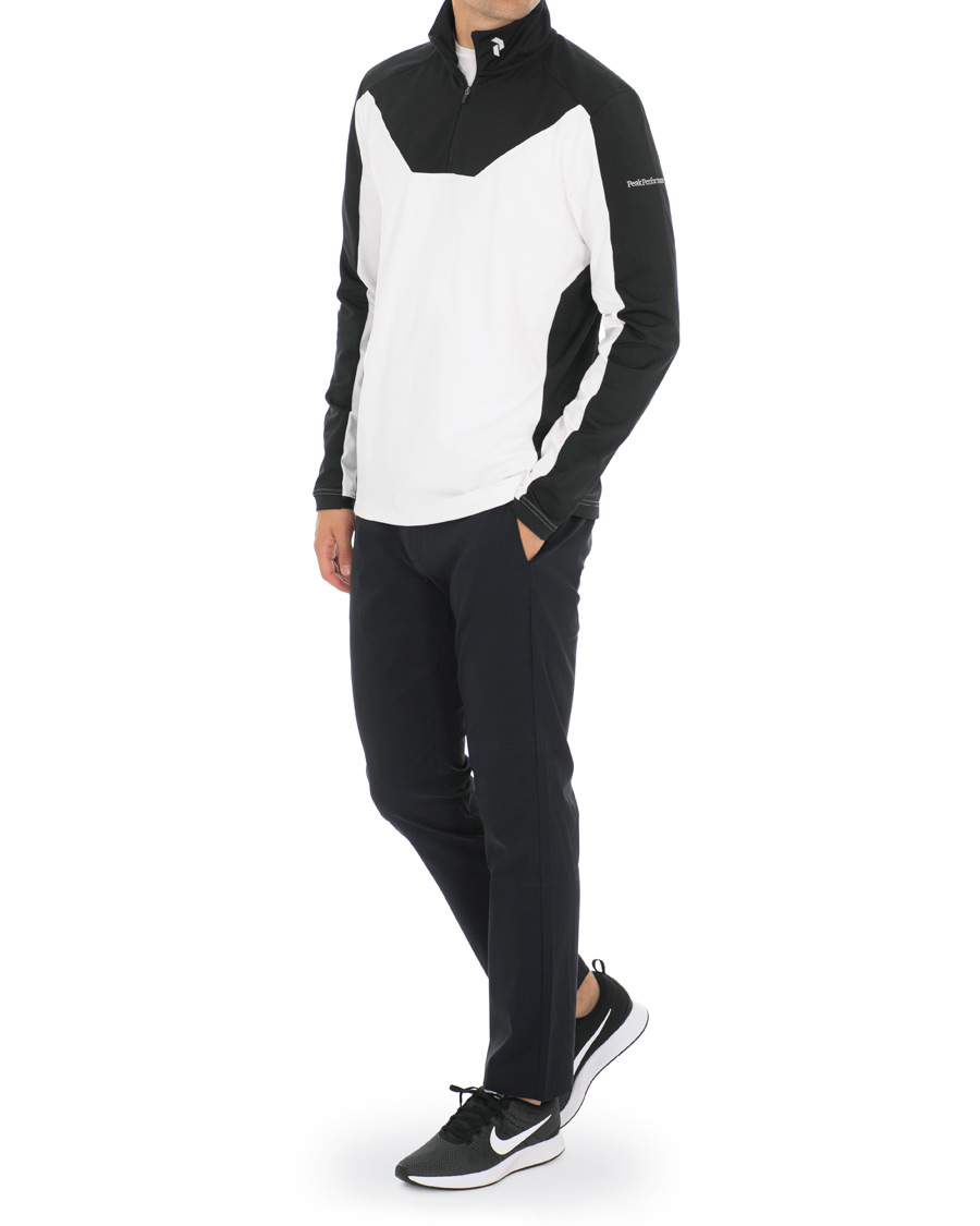 Herr | Tröjor | Peak Performance | Ace Mid Half Zip White
