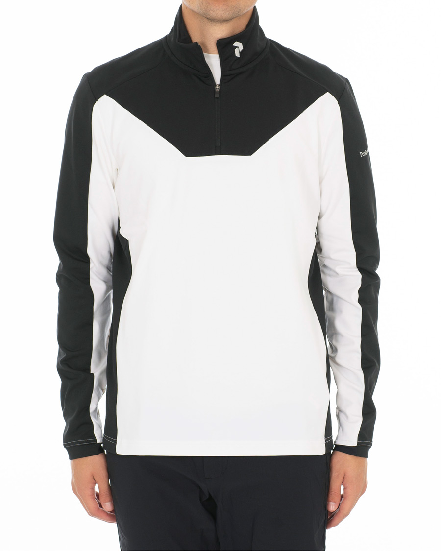 Herr | Tröjor | Peak Performance | Ace Mid Half Zip White