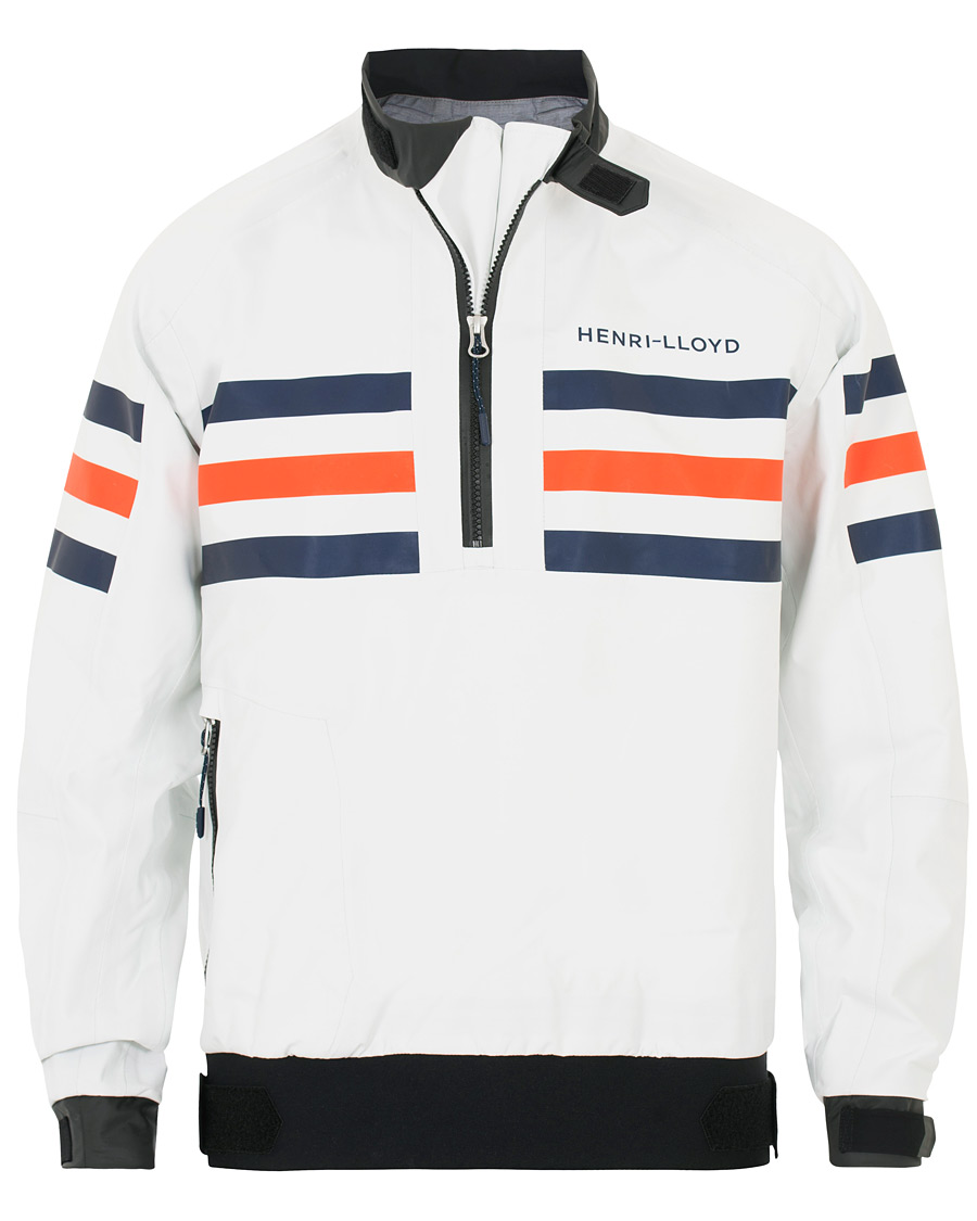 Herr | Jackor | Henri-Lloyd | Henri Lloyd Fremantle Stripe Smock Cloud White