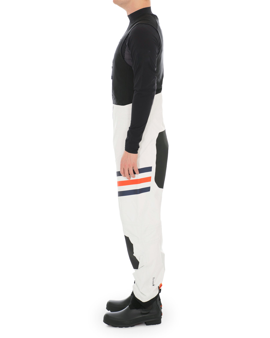 Herr | Byxor | Henri-Lloyd | Henri Lloyd Fremantle Stripe Salopette Cloud White