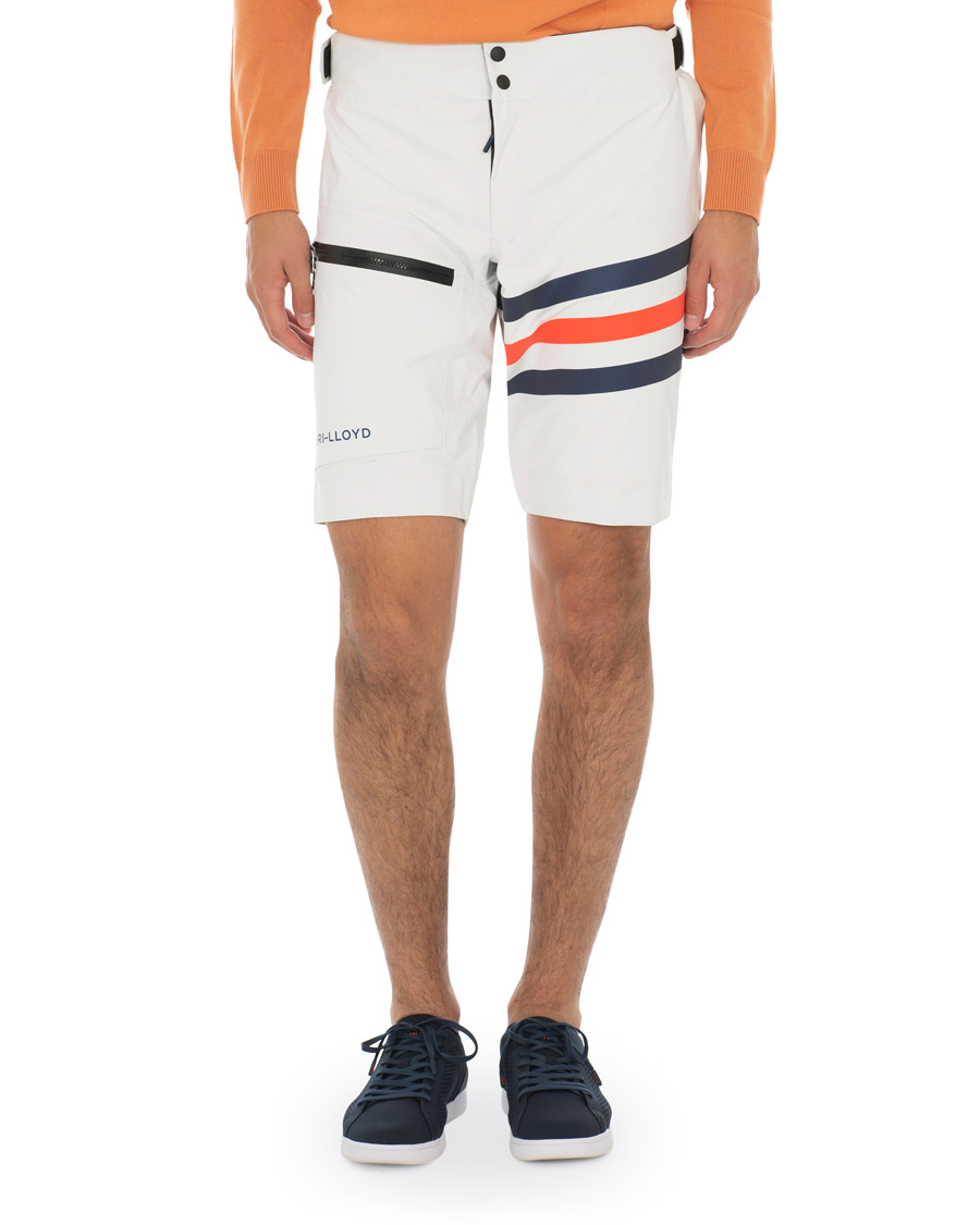 Herr | Byxor | Henri-Lloyd | Henri Lloyd Fremantle Stripe Shorts Cloud White