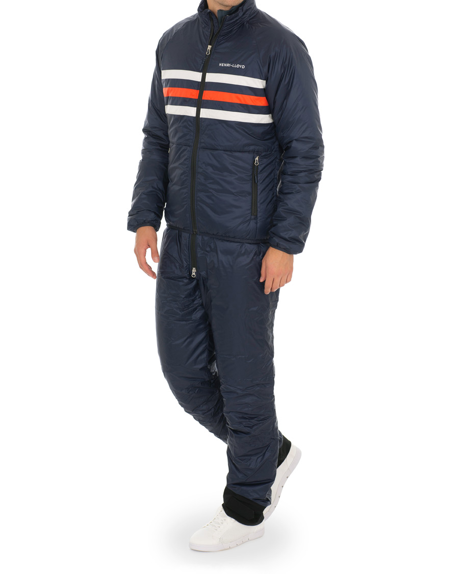 Herr | Byxor | Henri-Lloyd | Henri Lloyd Fremantle Stripe Liner Salopette Navy Blue
