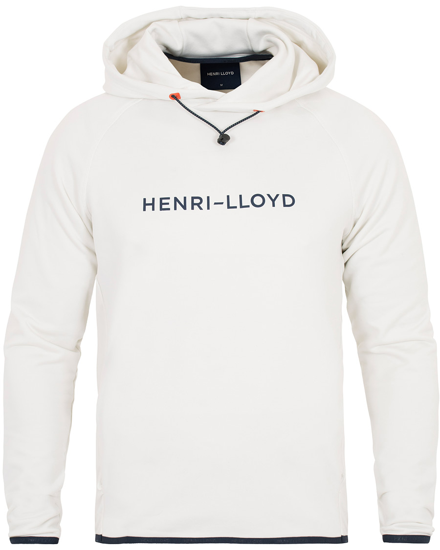 Herr | Tröjor | Henri-Lloyd | Henri Lloyd Fremantle Stripe Hoodie Cloud White