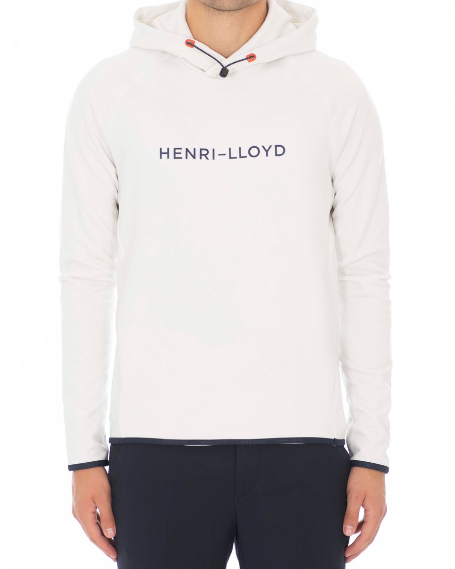 Herr | Tröjor | Henri-Lloyd | Henri Lloyd Fremantle Stripe Hoodie Cloud White