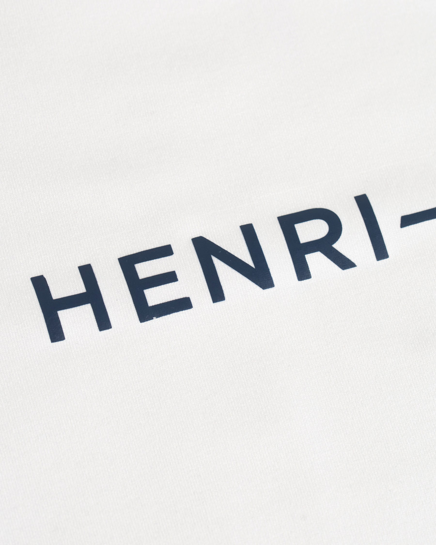 Herr | Tröjor | Henri-Lloyd | Henri Lloyd Fremantle Stripe Hoodie Cloud White