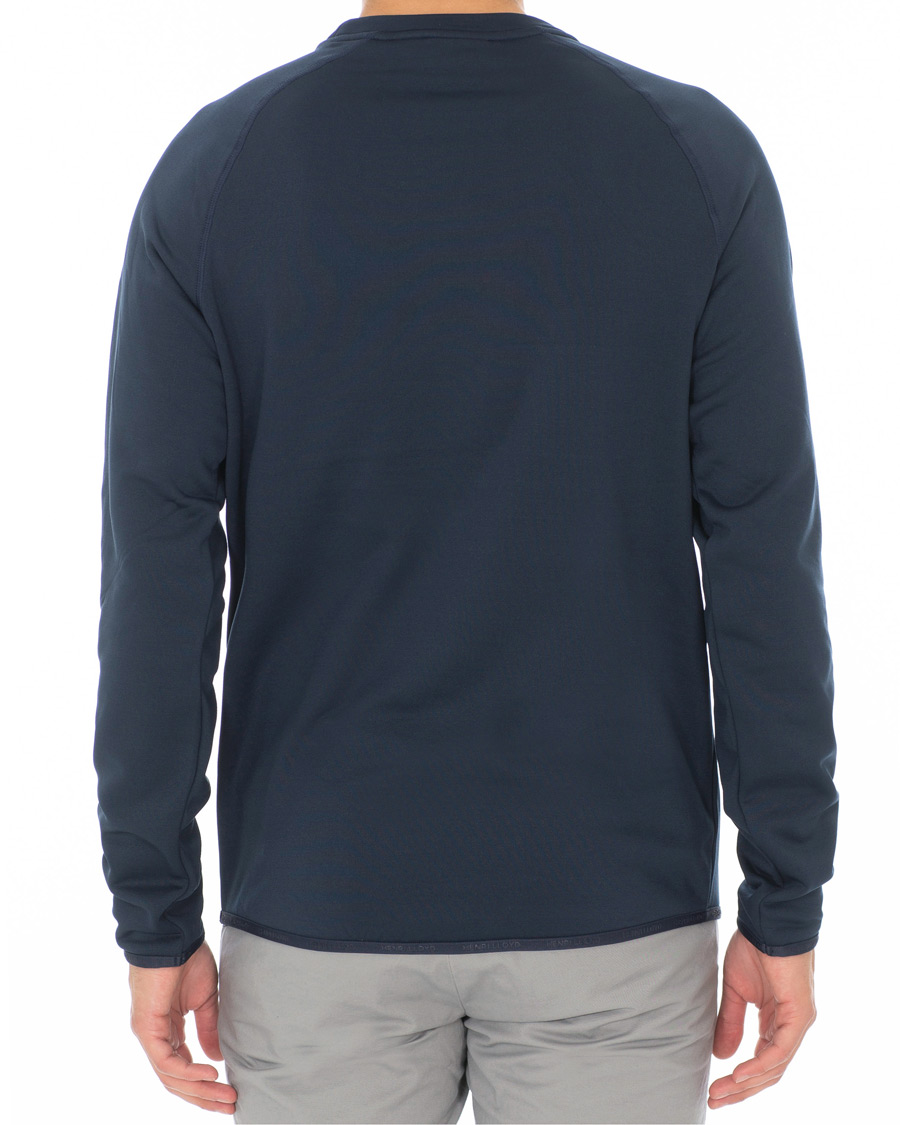 Herr | Tröjor | Henri-Lloyd | Henri Lloyd Fremantle Stripe Crew Neck Sweatshirt Navy Blue