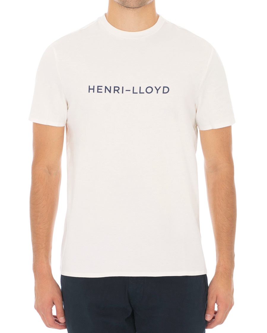 Herr | T-Shirts | Henri-Lloyd | Henri Lloyd Fremantle Stripe Crew Neck Tee Cloud White
