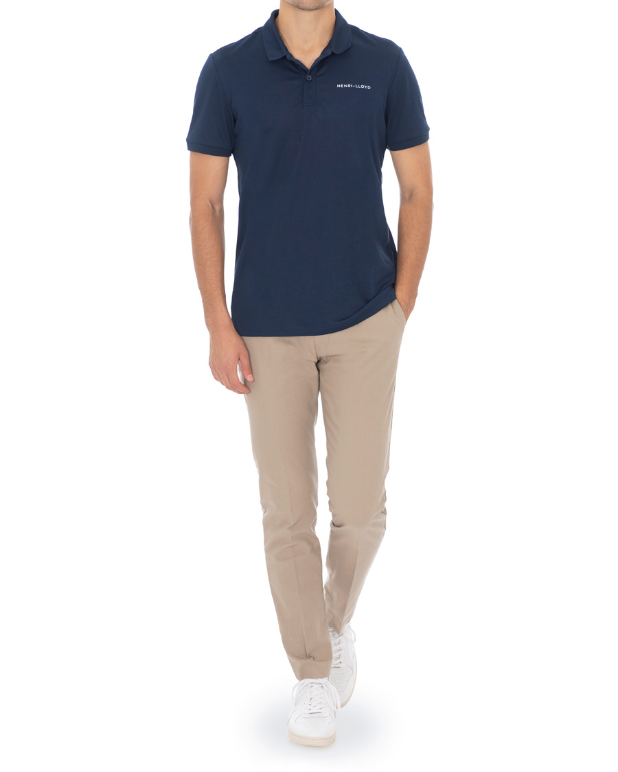 Herr | Pikéer | Henri-Lloyd | Henri Lloyd Fremantle Stripe Polo Navy Blue