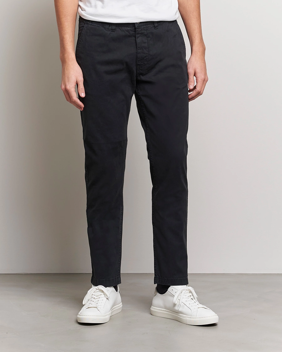 Herr | Kläder | NN07 | Marco Slim Fit Stretch Chinos Black