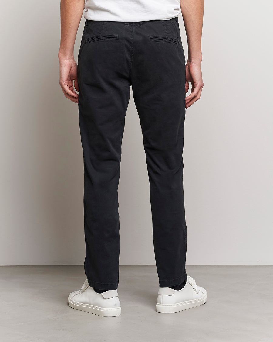 Herr | Byxor | NN07 | Marco Slim Fit Stretch Chinos Black