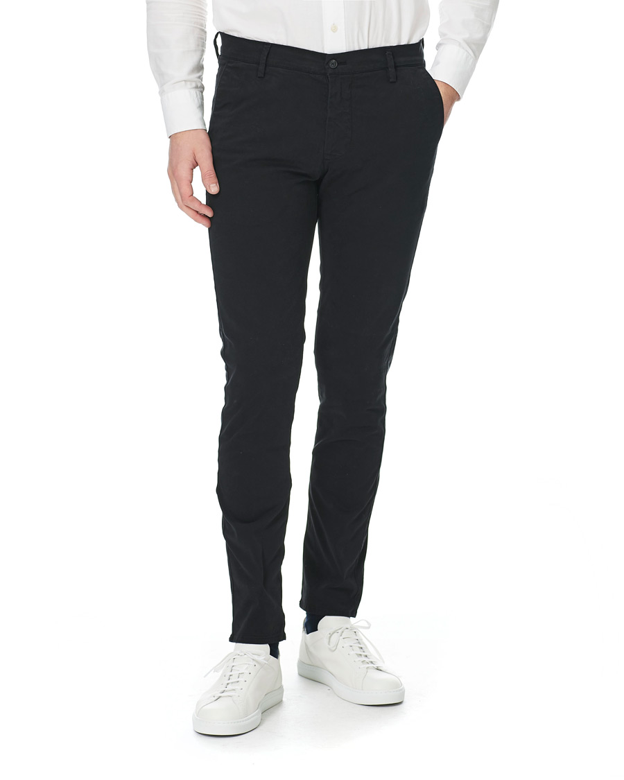 Herr | Byxor | NN07 | Joe Skinny Fit Stretch Chinos Black