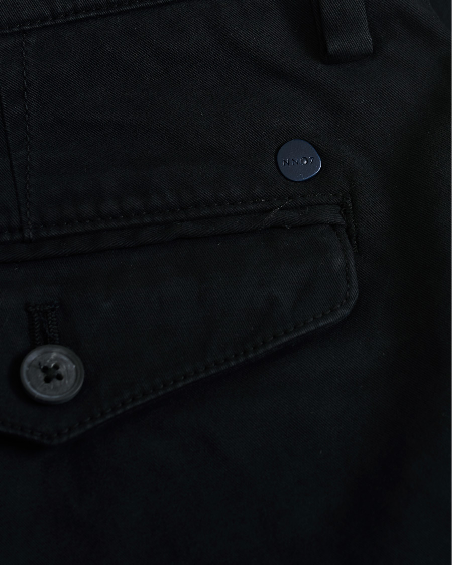 Herr | Byxor | NN07 | Joe Skinny Fit Stretch Chinos Black