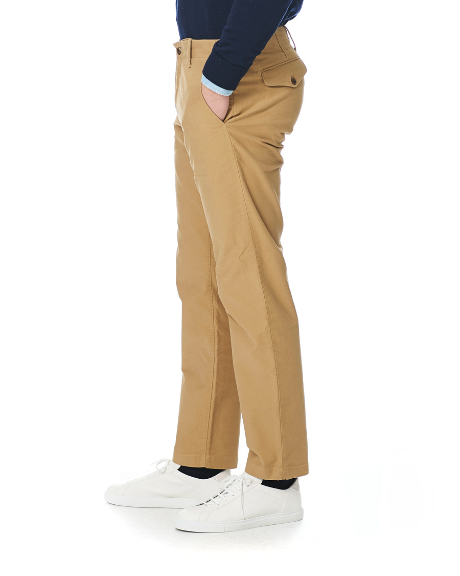 Herr | Byxor | NN07 | Steven Regular Fit Stretch Chinos Khaki