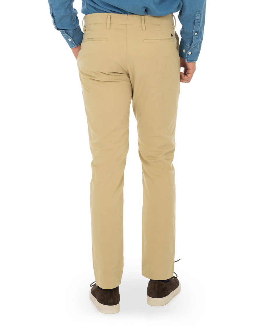 Herr | Byxor | NN07 | Theo Regular Fit Stretch Chinos Sand Khaki