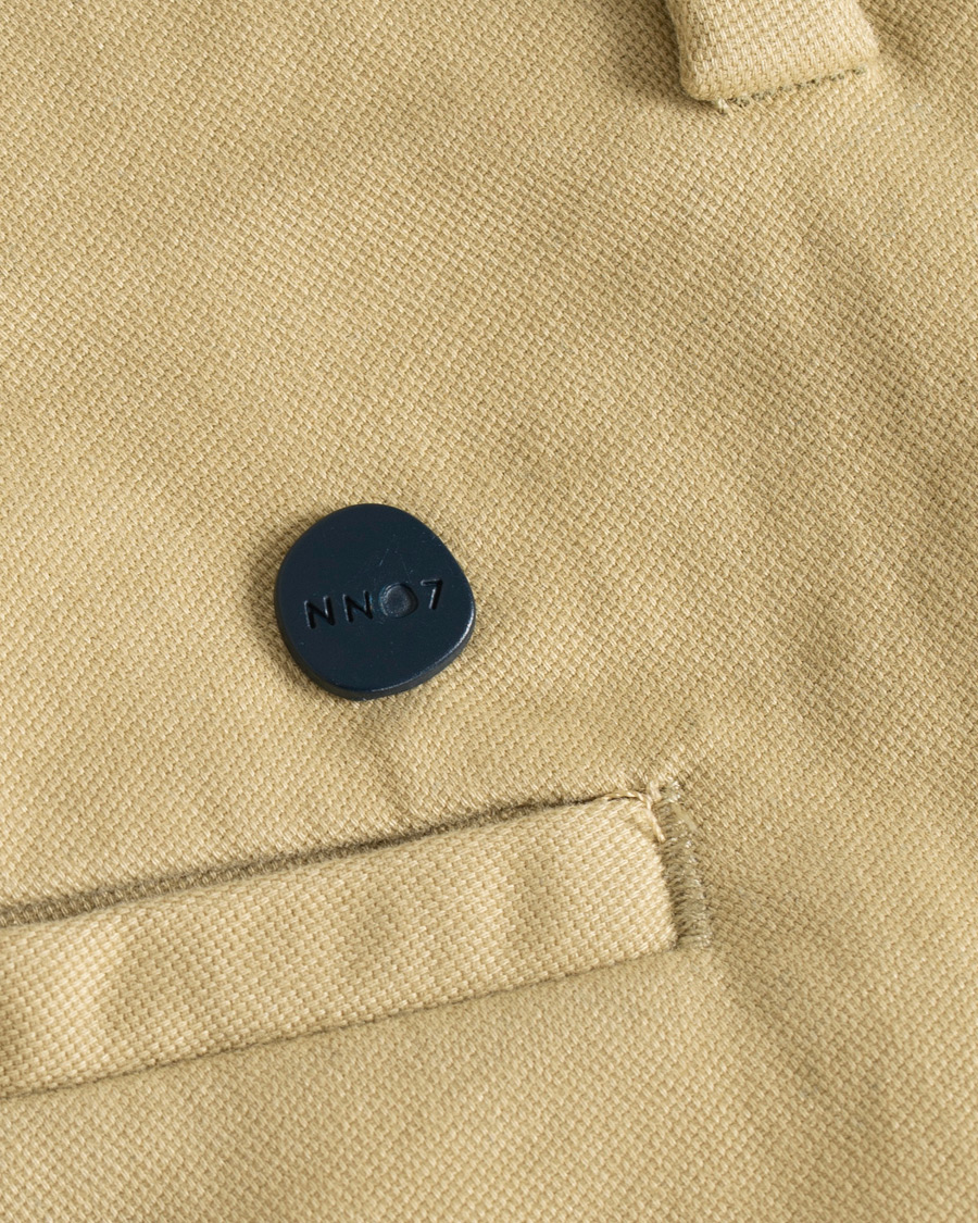 Herr | Byxor | NN07 | Theo Regular Fit Stretch Chinos Sand Khaki