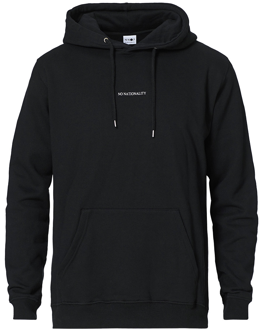 Herr | Tröjor | NN07 | Barrow Printed Hoodie Black